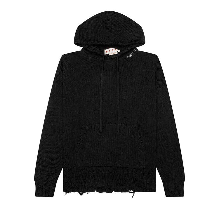Marni Twist Crewneck Sweater 'Black'