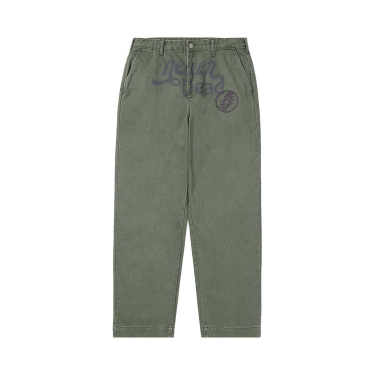 thisisneverthat x Grateful Dead Never Dead Work Pant 'Mud'