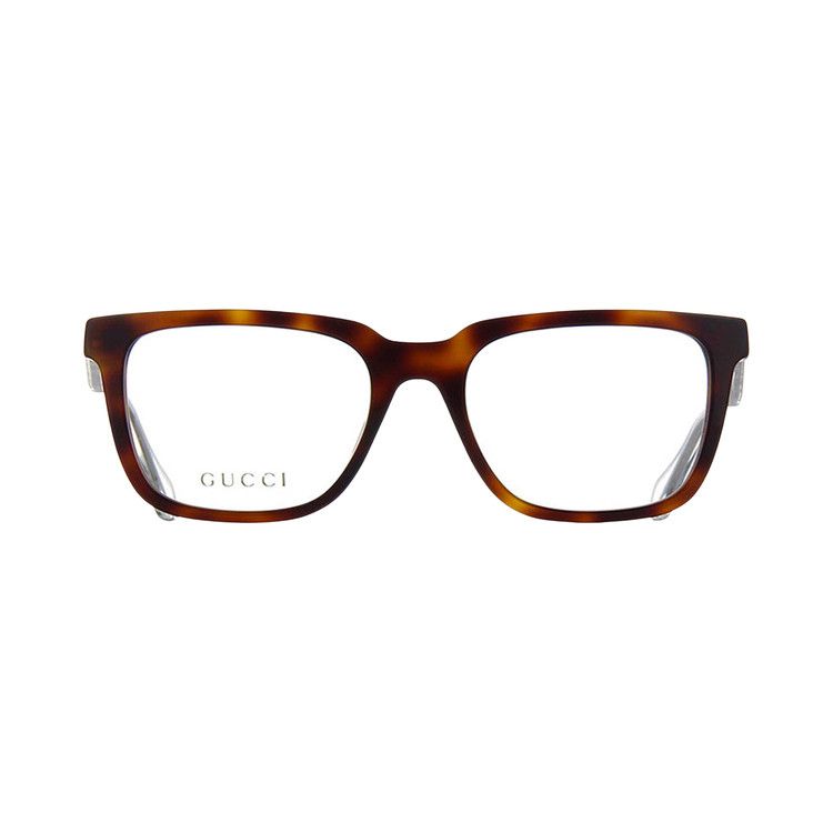 Gucci Square Optical Glasses 'Havana'