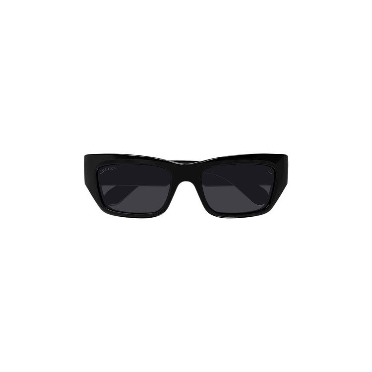 Gucci Rectangular Frame Sunglasses 'Black'