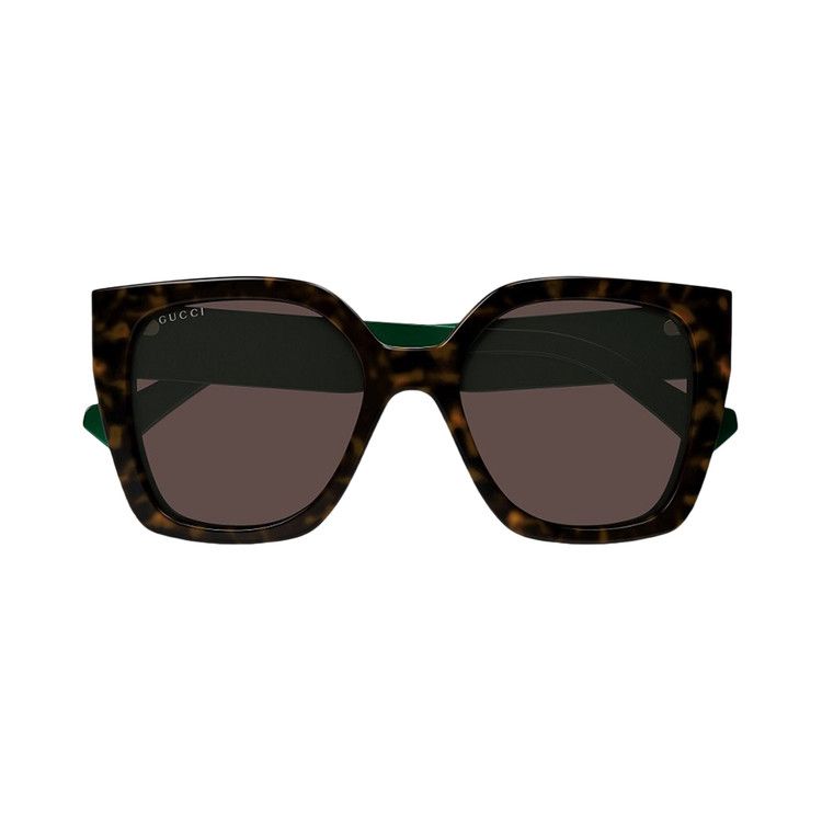 Gucci Square Sunglasses 'Brown'