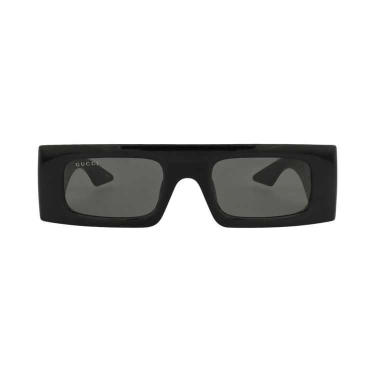 Gucci Shield Sunglasses 'Black/Grey'