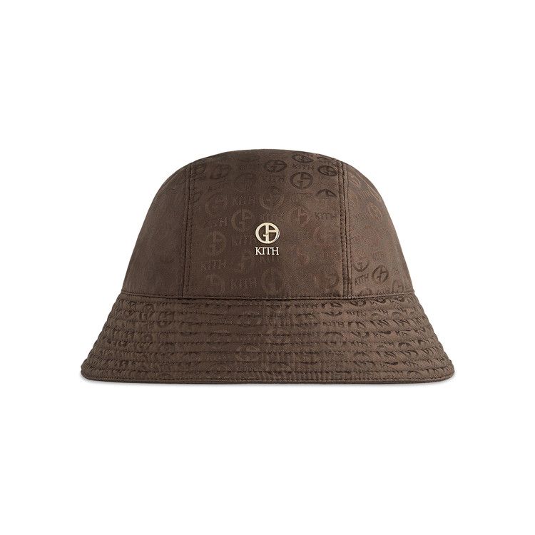 Kith x Giorgio Armani Jacquard Silk Camper Bucket Hat 'Kindling'