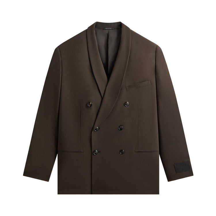 Kith Giorgio Armani & &Kin The Artist Virgin Wool Double-Breasted Jacket 'Kindling'