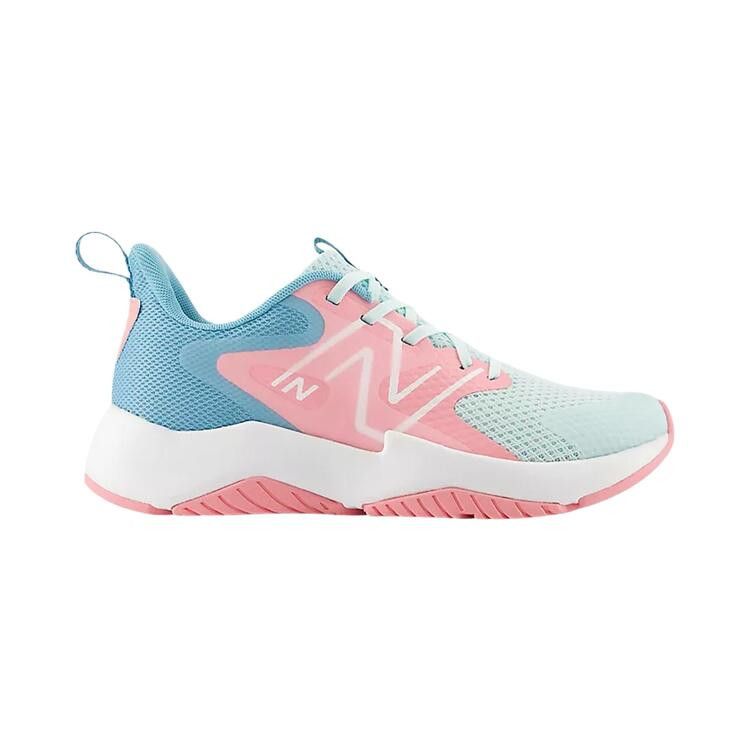 New Balance Rave Run v2 LACE Big Kid 'Giant Blue Double Bubble'