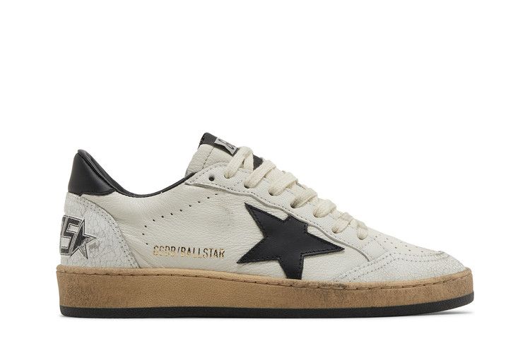 Golden Goose Wmns Ball Star 'White Black'