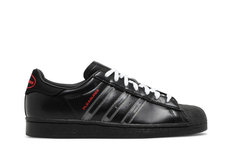 Pleasures x adidas Superstar 'Black'