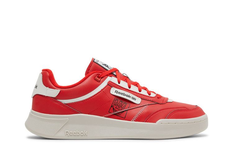 Keith Haring x Reebok Club C Legacy 'Three-Eyed Smiling Face'