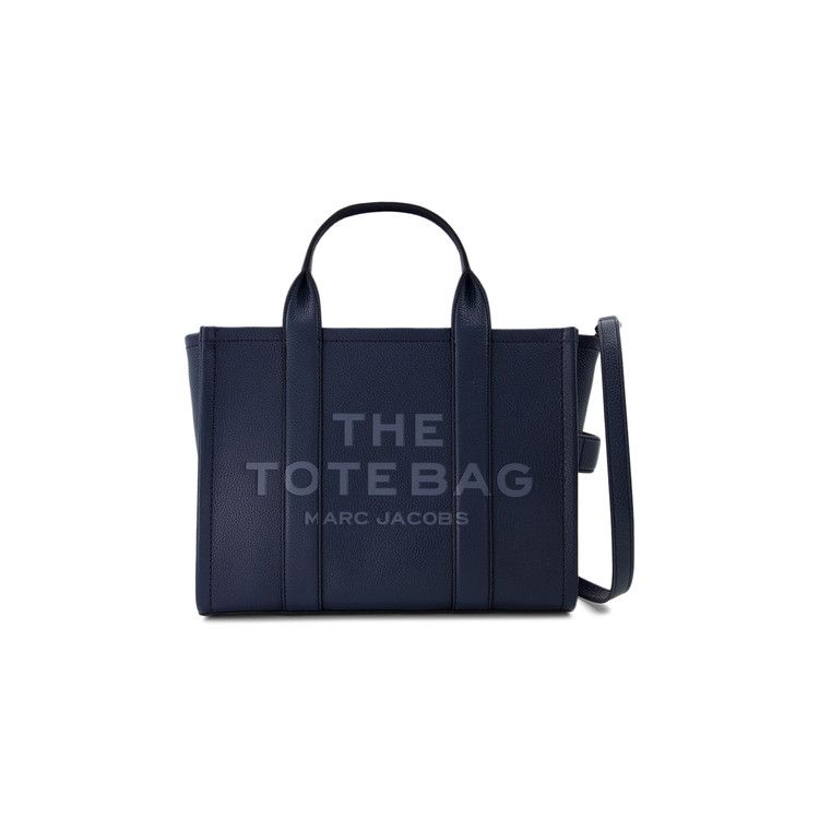 Marc Jacobs Leather Small Tote Bag 'Blue'
