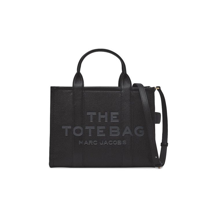 Marc Jacobs The Medium Leather Tote Bag 'Black'