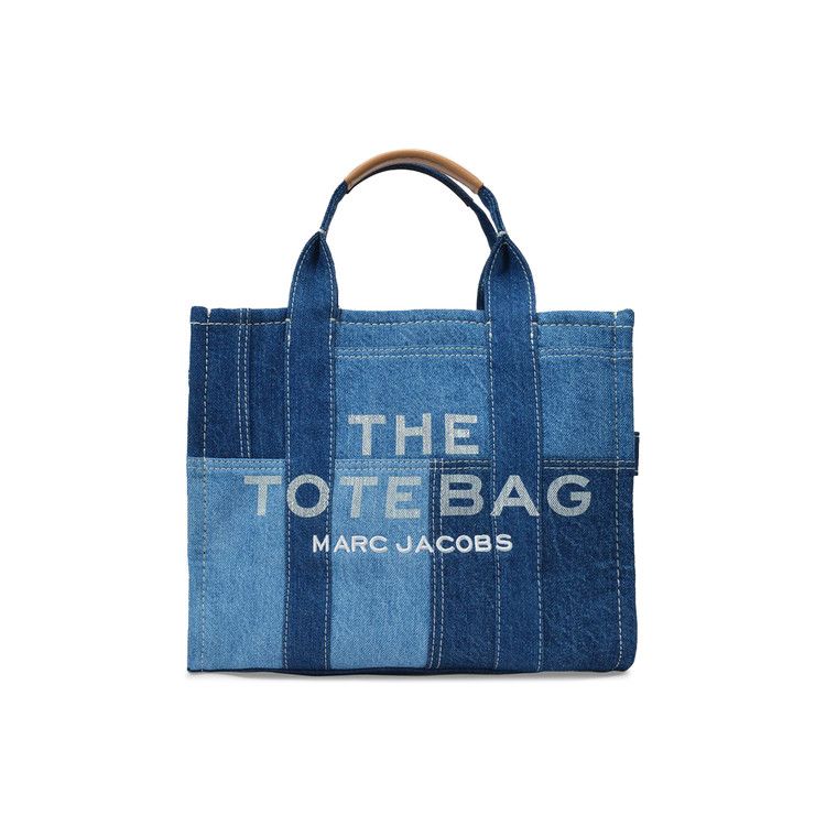 Marc Jacobs Denim Small Tote Bag 'Blue'