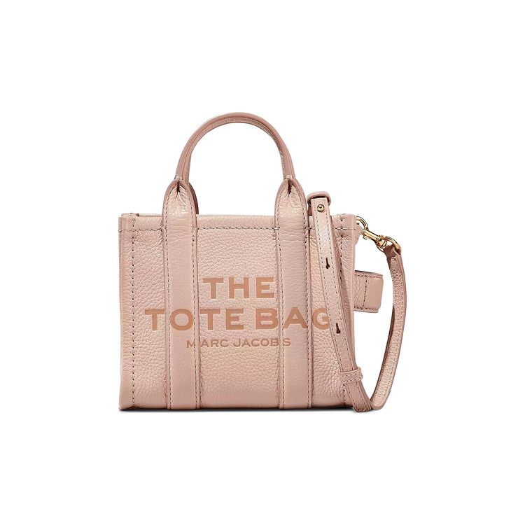Marc Jacobs The Micro Leather Tote Bag 'Rose'