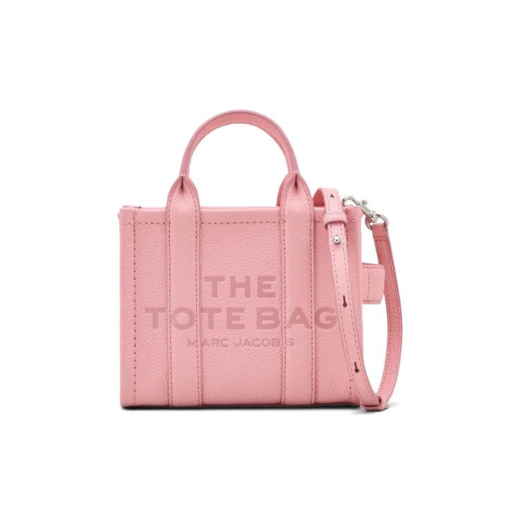 Marc Jacobs The Crossbody Leather Tote Bag 'Ribbon Pink'