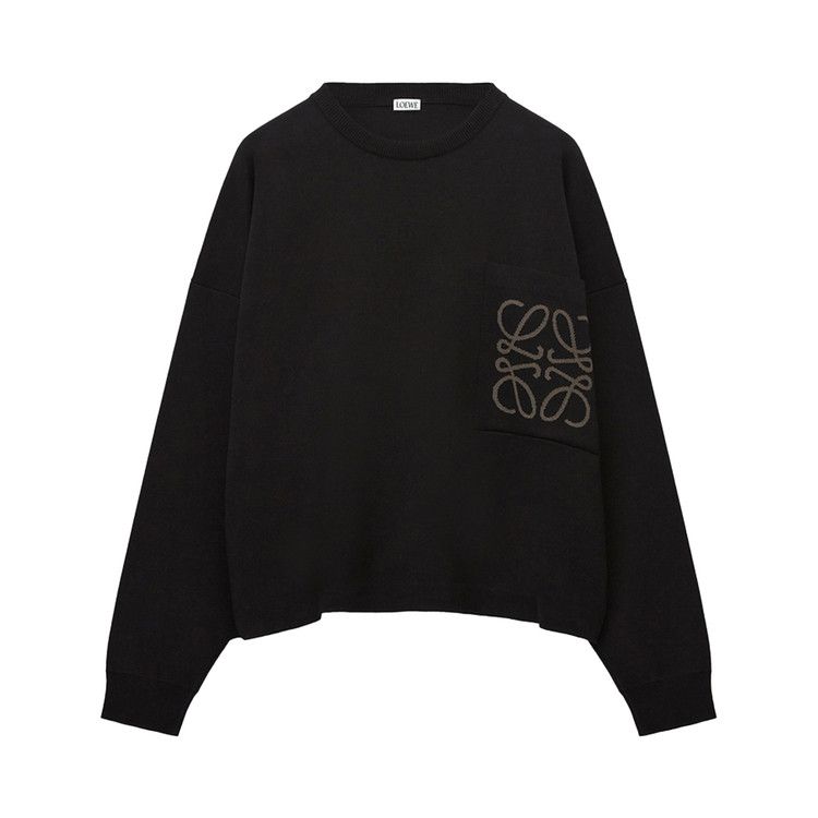 Loewe Anagram Pocket Sweater 'Black'