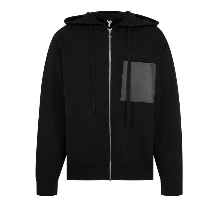 Loewe Zip-Up Hoodie 'Black'