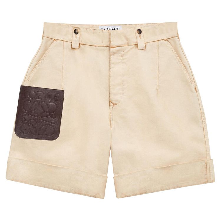 Loewe Turn-Up Shorts 'Beige'
