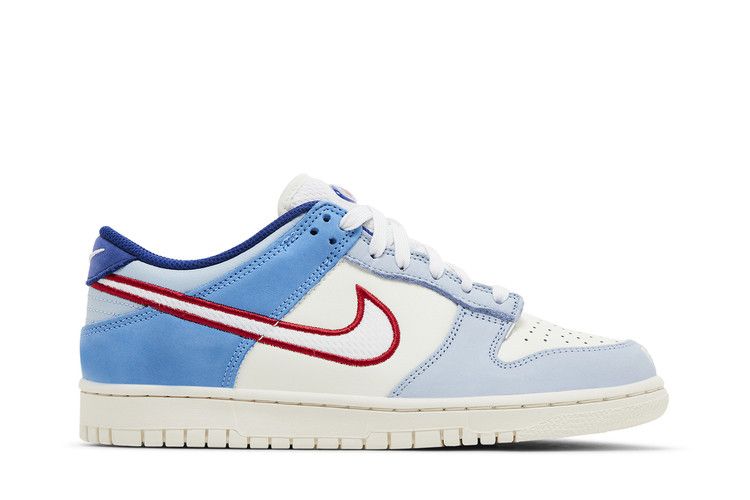Nike Dunk Low GS 'Armory Blue Red Mesh'