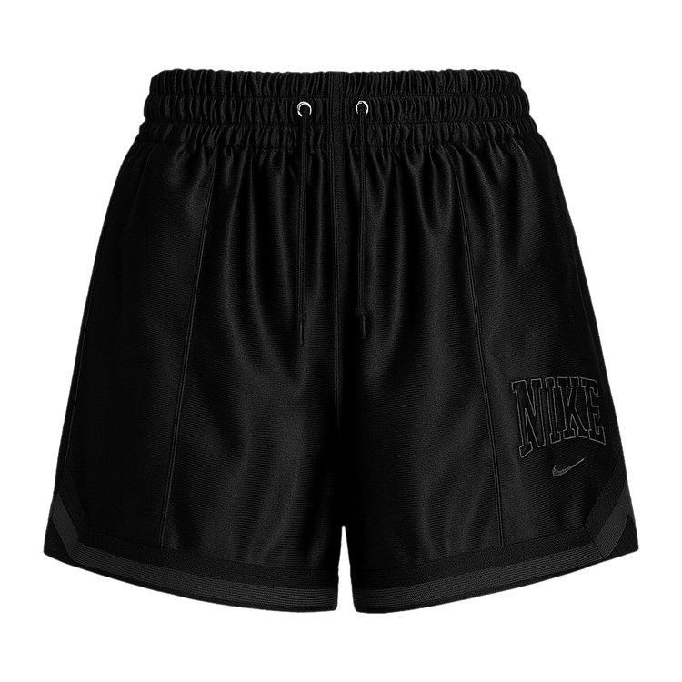 Nike Sportswear Loose Mid-Rise Graphic Shorts 'Black/Anthracite/Antracite'