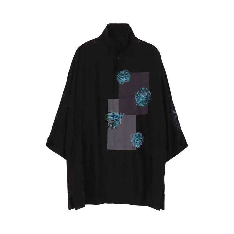 Yohji Yamamoto Pour Homme Shoulder Opened Creature Coat 'Black'