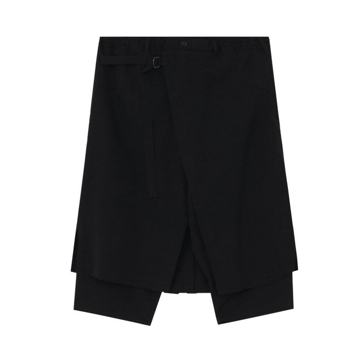 Yohji Yamamoto Pour Homme Standard Wrap Pants 'Black'