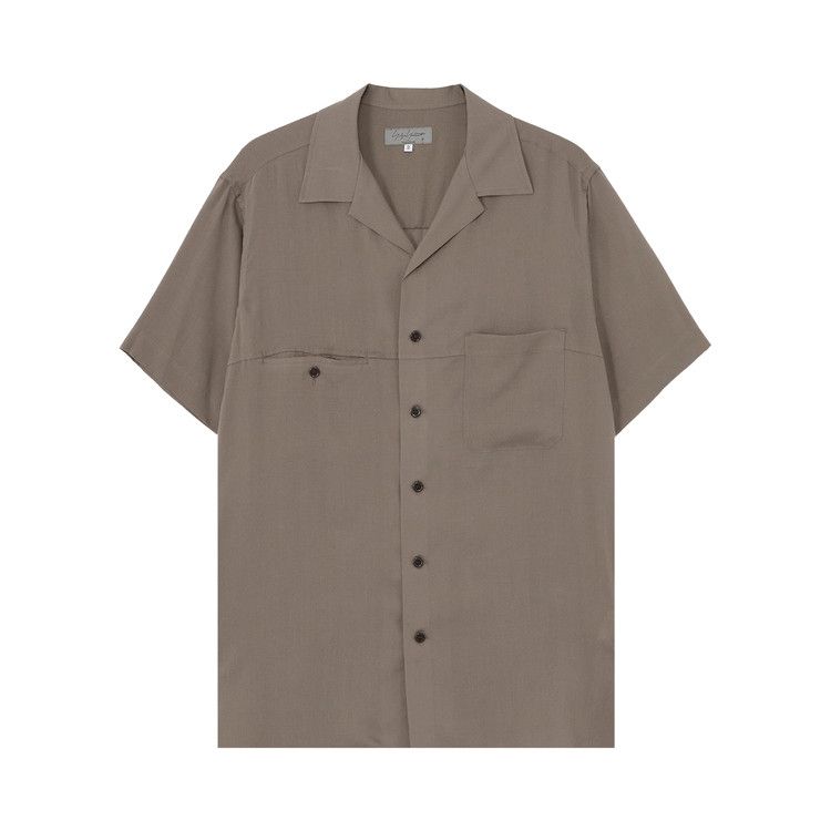 Yohji Yamamoto Pour Homme Panel Hawaiian Blouse 'Beige'
