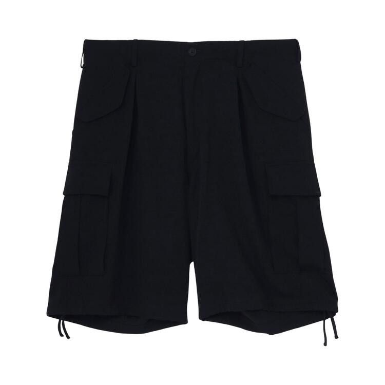 Yohji Yamamoto Pour Homme Side Pocket Short Pants 'Black'