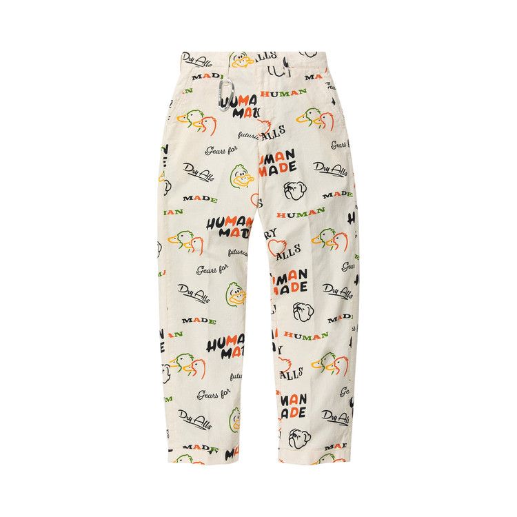 Human Made Printed Chino Pants 'White'