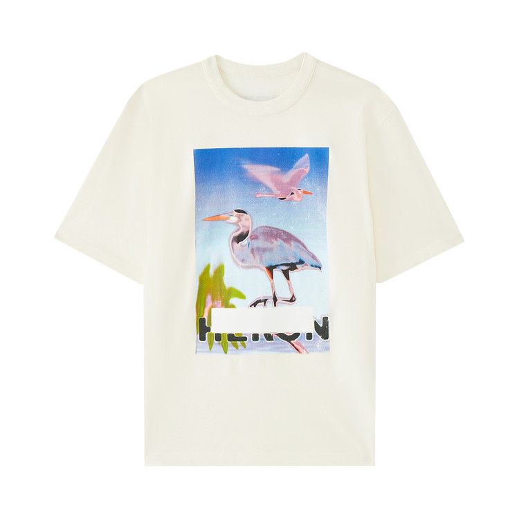 Heron Preston Censored Heron Short-Sleeve Tee 'Ivory/Purple'