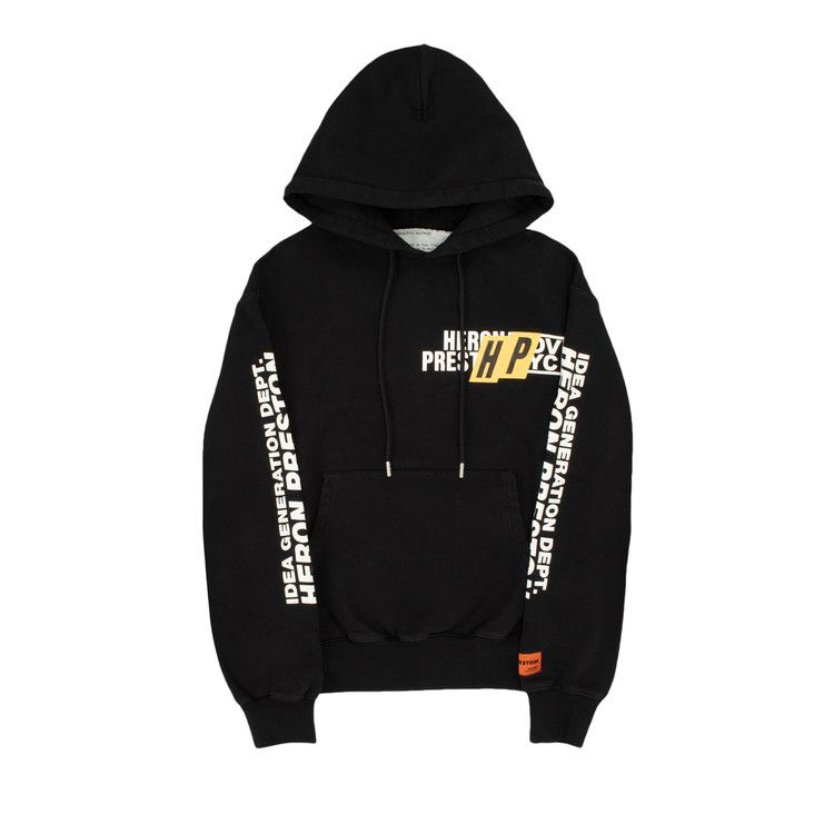 Heron Preston HP Real Estate Hoodie 'Black/White'