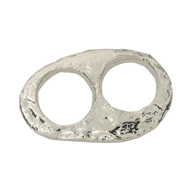 Homme Plissé Issey Miyake Cavern Ring 'Silver'