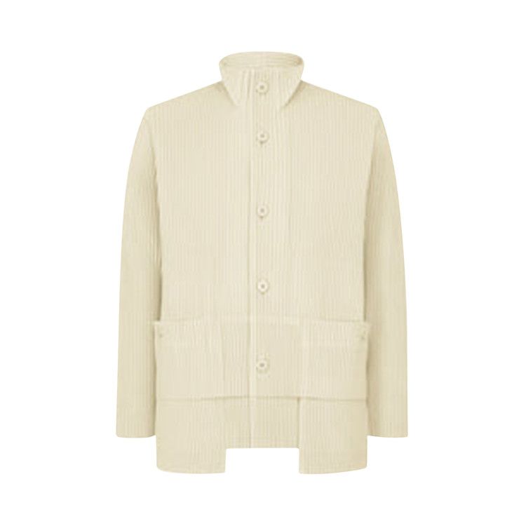 Homme Plissé Issey Miyake Multi-Pocket Shirt 'Limestone'