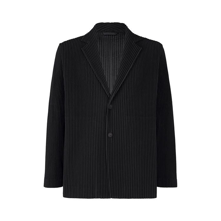 Homme Plissé Issey Miyake Basics Jacket 'Black'