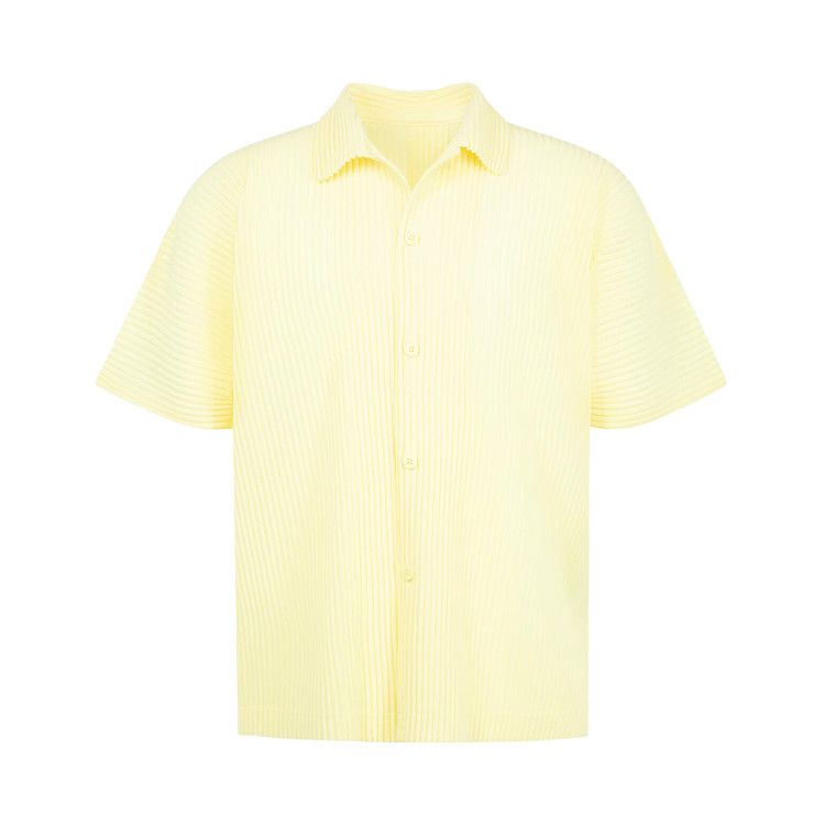 Issey Miyake Shirt 'Shine Yellow'