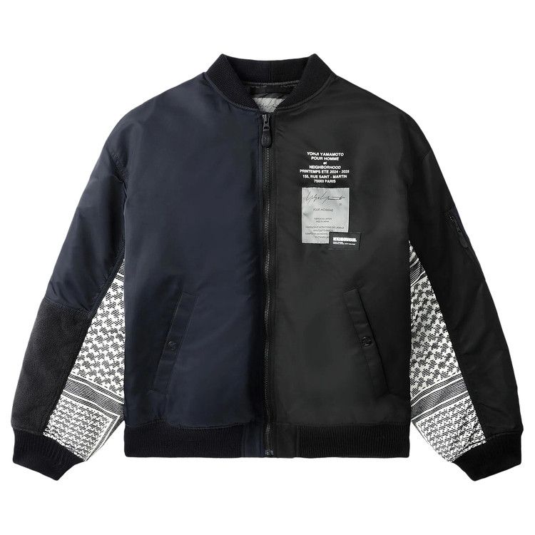Yohji Yamamoto x Neighborhood MA-1 Jacket 'Black'