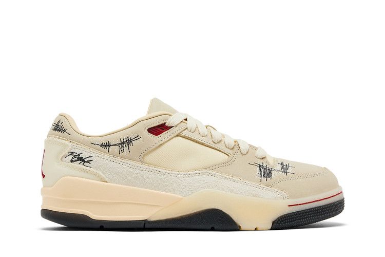 Who Decides War x Air Jordan Wmns Jordan Flight Court 'The World Is Your Court - Crèpe'