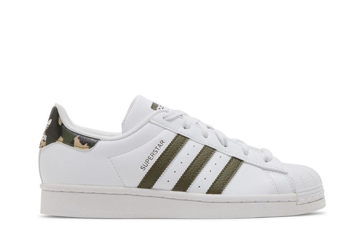 adidas Superstar Big Kid 'White Camo'