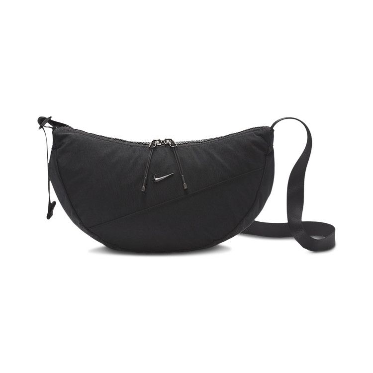 Nike Aura 4L Crescent Crossbody 'Black/Black/Gunmetal'