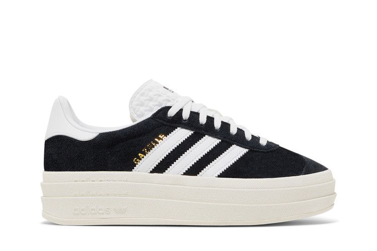 adidas Wmns Gazelle Bold 'Black White'