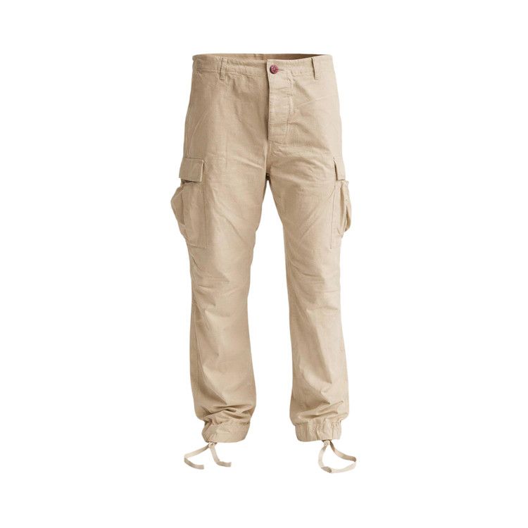 Hellstar Canvas Cargo Pants 'Cream'