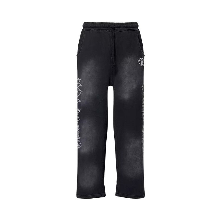 Hellstar Stars Shine Graffiti Sweatpants 'Black'