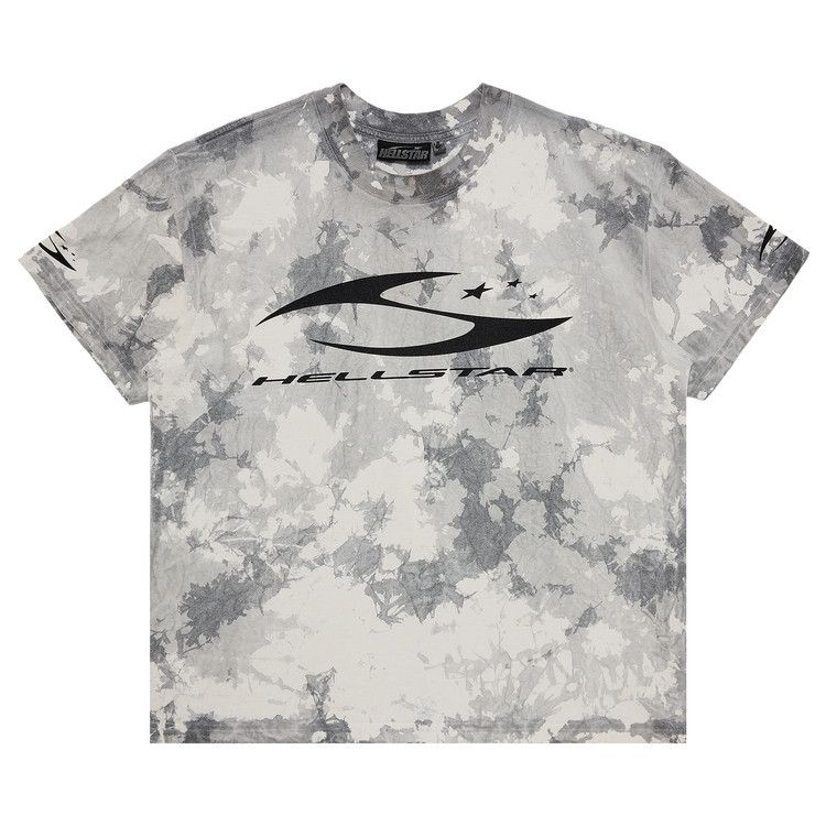 Hellstar H Cursive Logo T-Shirt 'Grey'