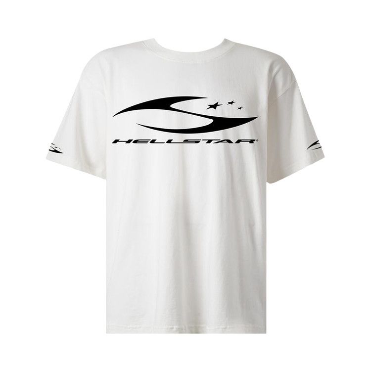 Hellstar H Cursive Logo T-Shirt 'White'