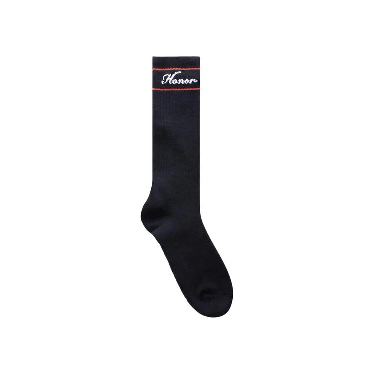 Honor The Gift Honor Striped Ribbed Sock 'Black'