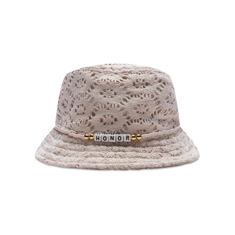 Honor The Gift Friendship Crochet Bucket Hat 'Bone'