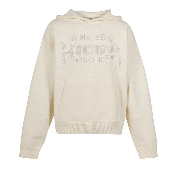 Honor The Gift Art Knit Hoodie 'Bone'