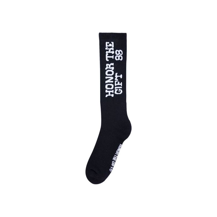 Honor The Gift For Sale Ribbed Sock 'Black'