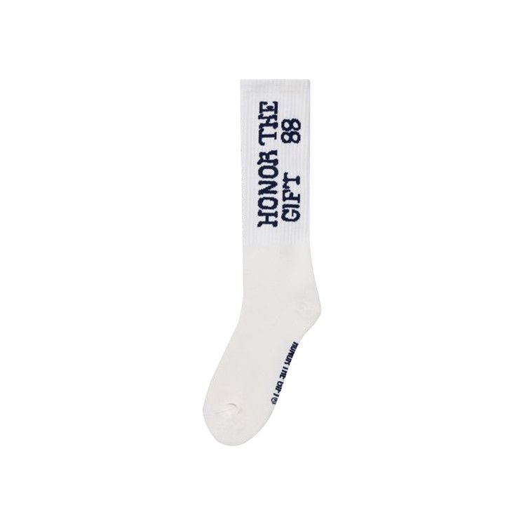 Honor The Gift For Sale Ribbed Sock 'White'