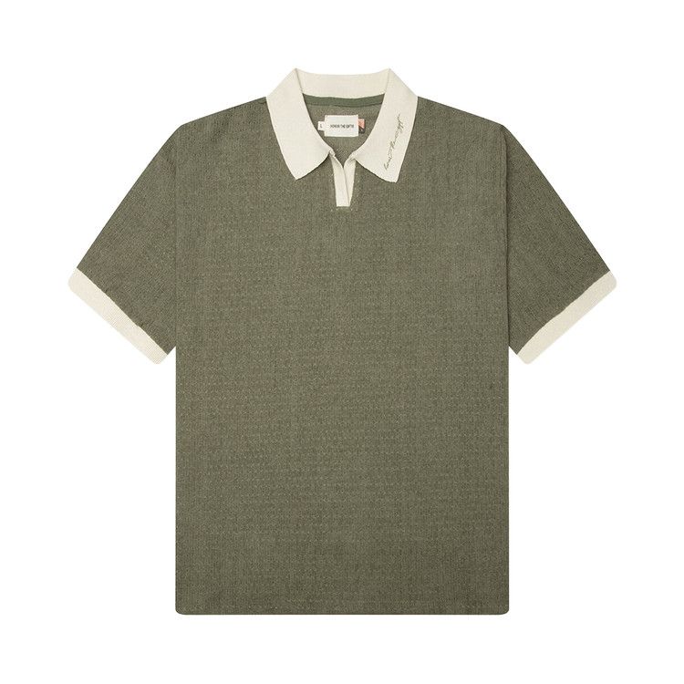 Honor The Gift Pique Colorblock Polo 'Sage'