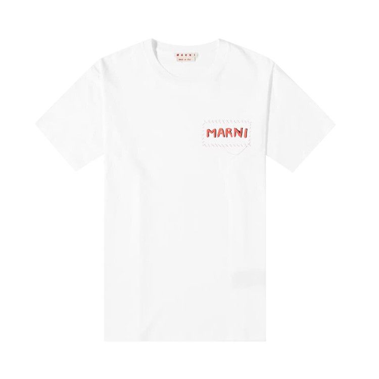 Marni T-Shirt 'Lily White'