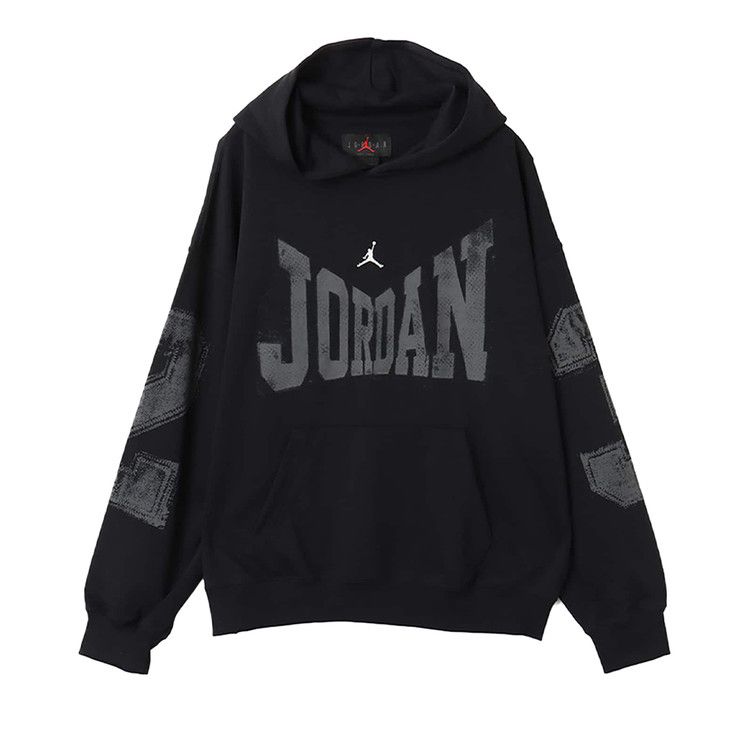 Air Jordan Brooklyn Collegiate Pullover Hoodie 'Black/Sail'